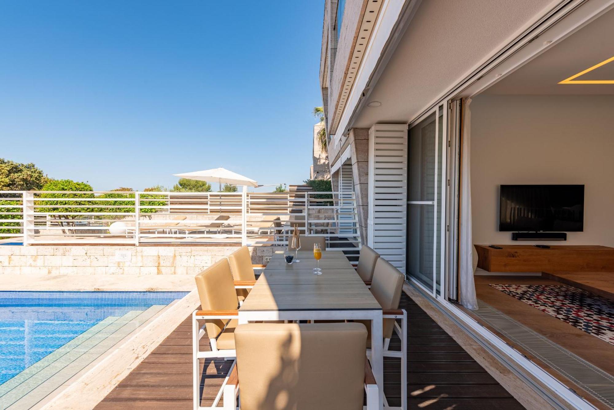 Villa Oleander Zadarvillas Petrcane Esterno foto
