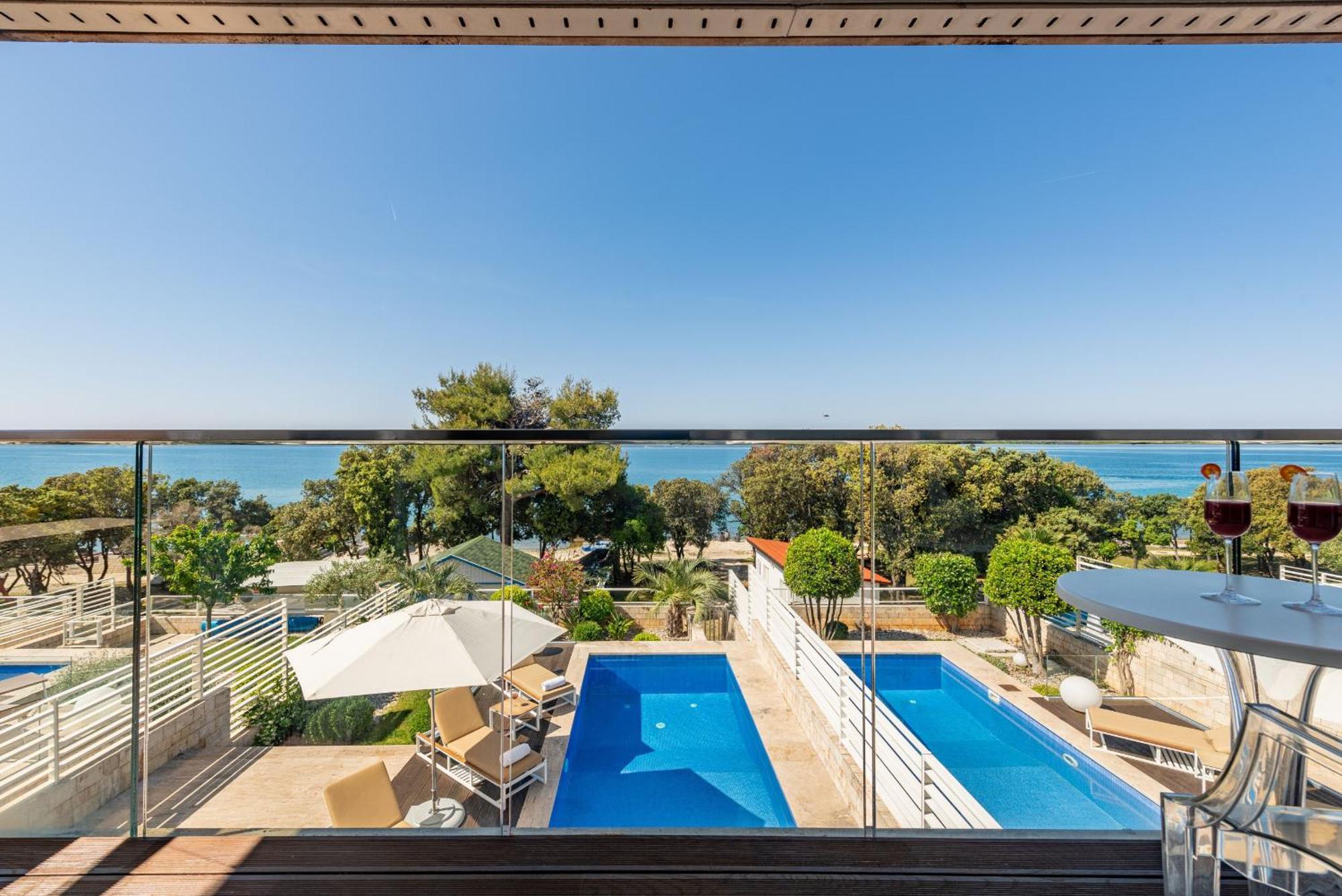 Villa Oleander Zadarvillas Petrcane Esterno foto